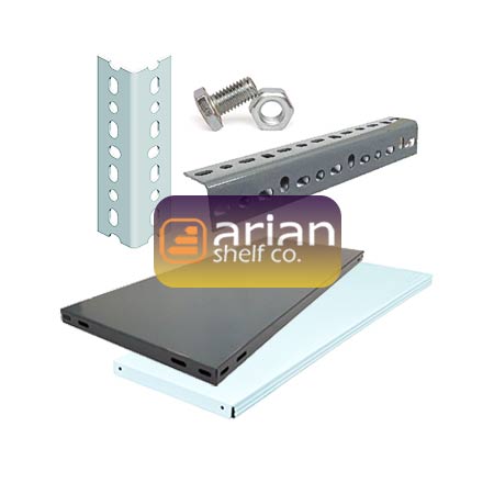 صفحه ،نبشی ،گوشه قفسه پیچ و مهره ای (فروش تکی)