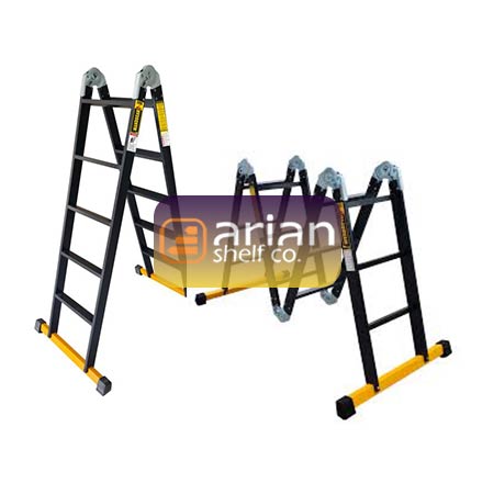 نردبان صنعتی آهنی (مفصلی)