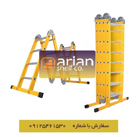 نردبان 28 پله 4 تیکه استرانگ