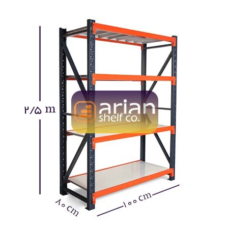 قفسه راک نیمه سنگین 80 در 100 ارتفاع 2/5 متری
