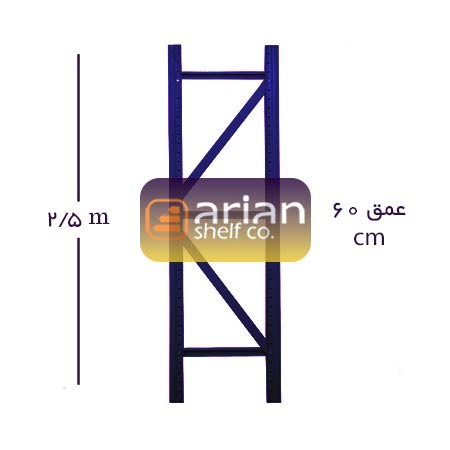 قاب راک نیمه سنگین 60 در ارتفاع 2/5 متر