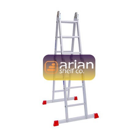 نردبان مفصلی 12 پله 4 تیکه هارمونی