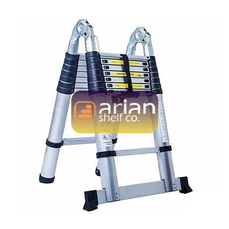 نردبان تلسکوپی دوطرفه 5 متری