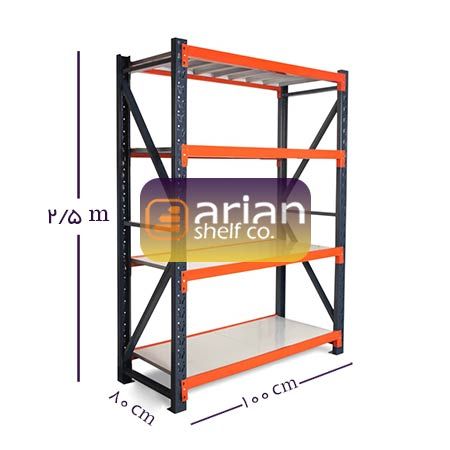 قفسه راک نیمه سنگین 80 در 100 ارتفاع 2/5 متری