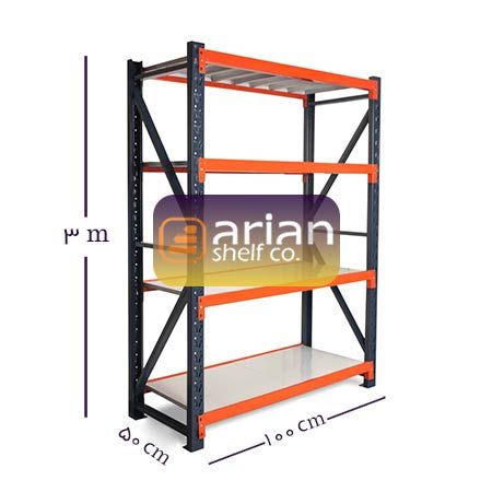 قفسه راک نیمه سنگین 50 در 100 ارتفاع 3 متری