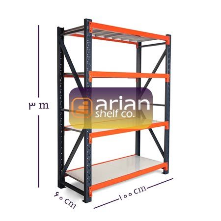 قفسه راک نیمه سنگین 60 در 100 ارتفاع 3 متری