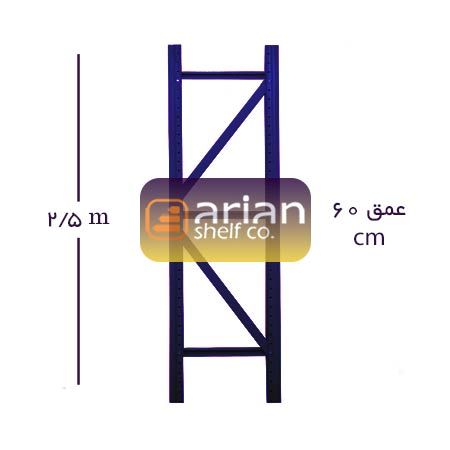 قاب راک نیمه سنگین 60 در ارتفاع 2/5 متر