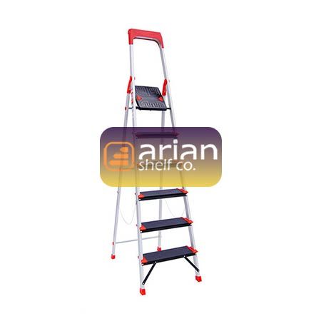 نردبان 6 پله کلاسیک برند آلوم پارس