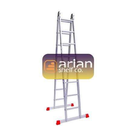 نردبان مفصلی 16 پله 4 تیکه هارمونی