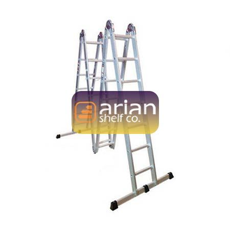 نردبان مفصلی 32 پله 4 تیکه هارمونی