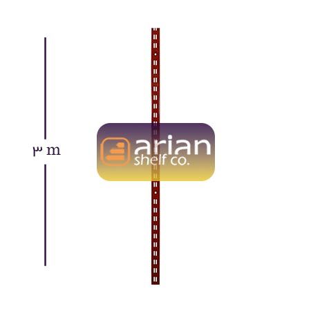 پایه دیواری فروشگاهی ارتفاع 3 متری